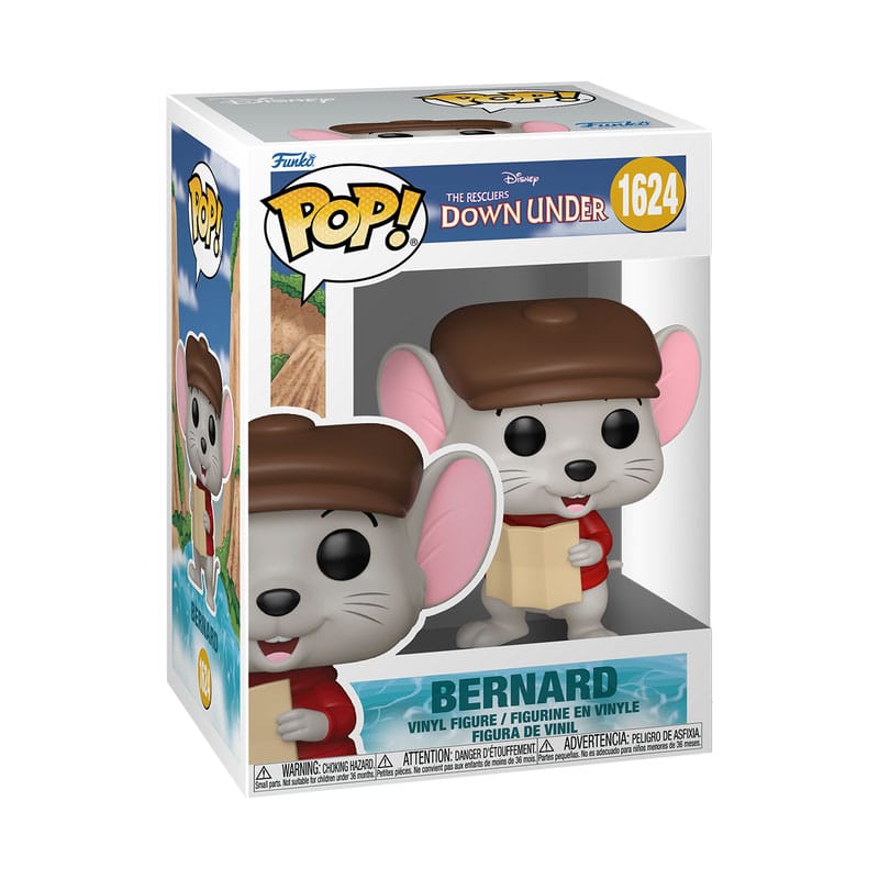 Bernardo y Bianca en Cangurolandia Figura POP! Disney Vinyl Bernard 9 cm
