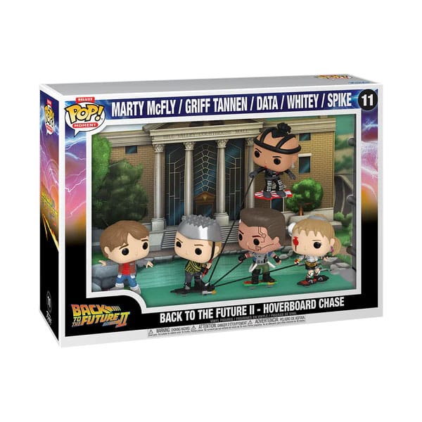 Regreso al futuro Pack de 5 POP Moments Deluxe Vinyl Figuras Hoverboard