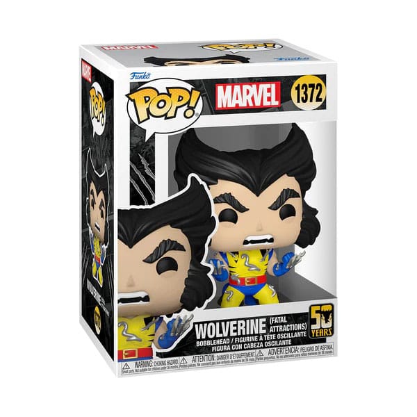 Marvel Figura POP! Marvel Vinyl Wolverine 50th - Ultimate Wolverine w/ Adamantium 9 cm