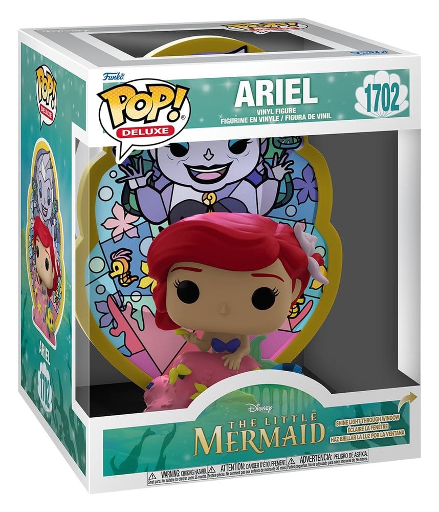 Disney POP! Deluxe Vinyl Figura Ariel(Glass) 9 cm - Z POP Toys