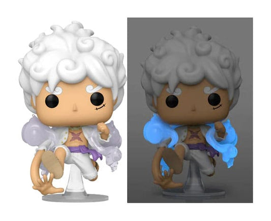 One Piece Figura POP! Animation Luffy Gear Five w/CH 9 cm Surtido (6)