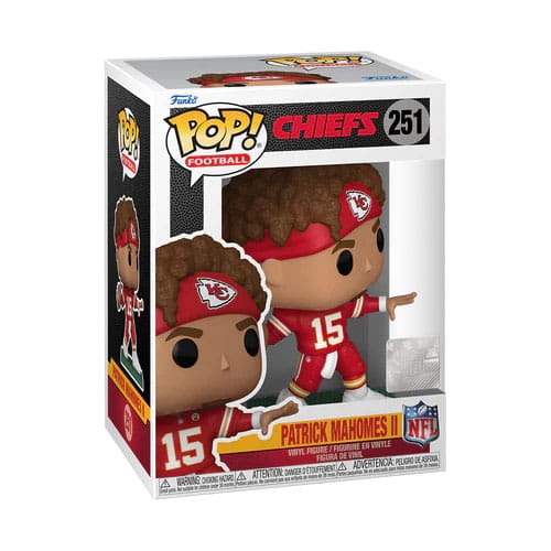 NFL: Legends POP! Sports Vinyl Figura Chiefs- Patrick Mahomes II(2023) 9 cm - Z POP Toys