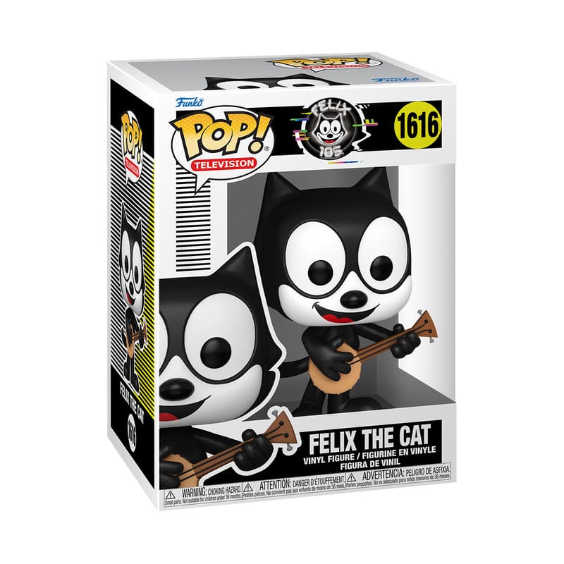 El gato Félix Figura POP! TV Vinyl 105th Anniversary Felix 9 cm - Z POP Toys