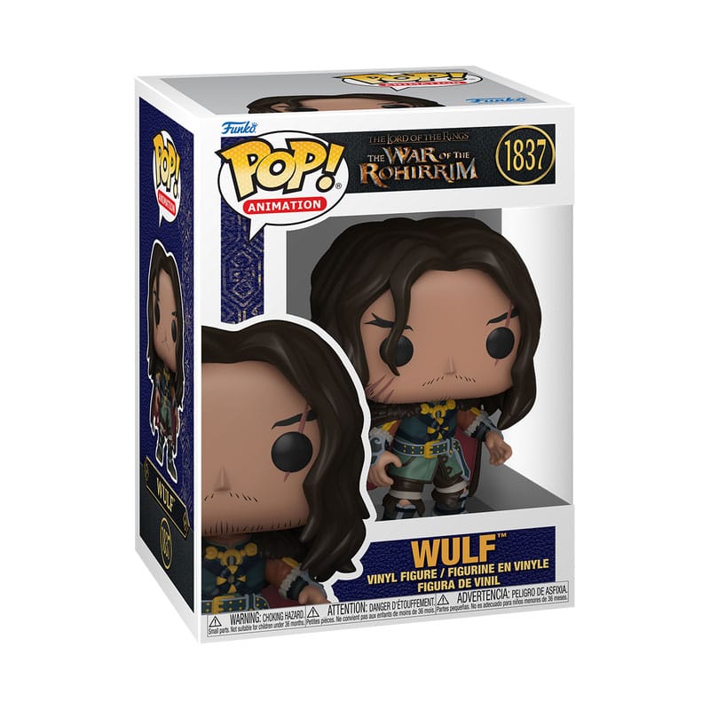 El Señor de los Anillos: la Guerra de los Rohirrim Figura POP! Movies Vinyl Wulf 9 cm