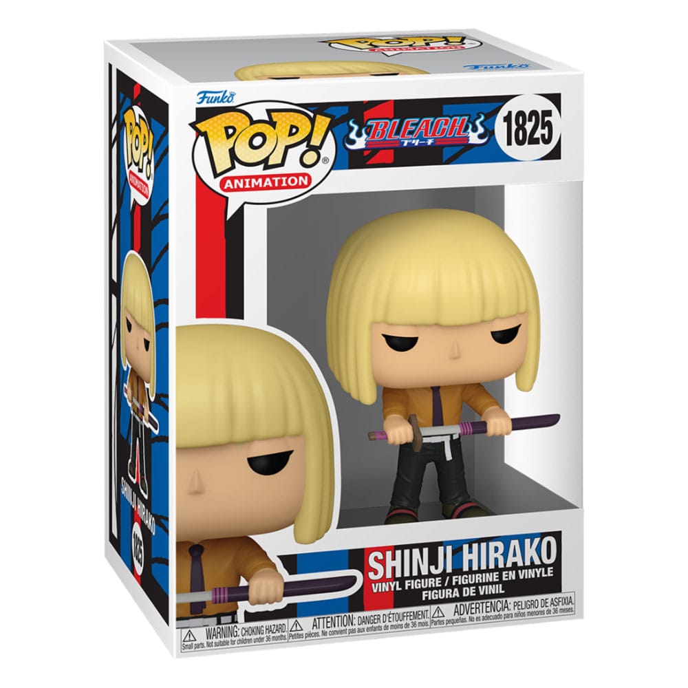Bleach Figura POP! Animation Vinyl Shinji Hirako 9 cm