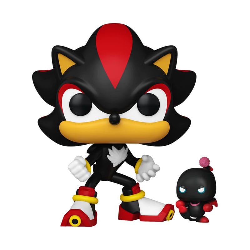 Sonic The Hedgehog Figura POP & Buddy! Vinyl Shadow w/DChao 9 cm - Z POP Toys