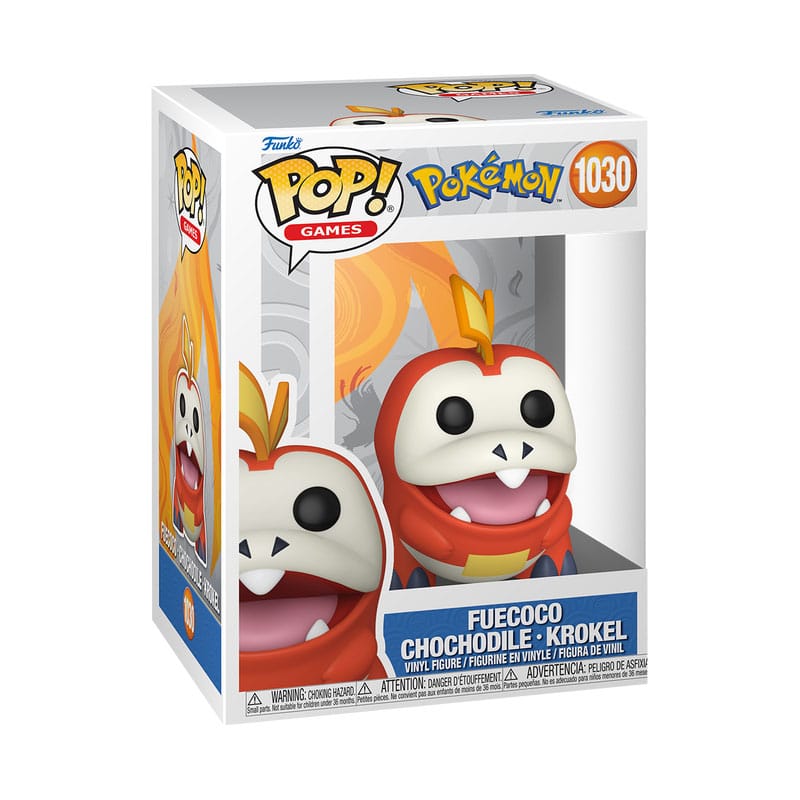 Pokemon POP! Games Vinyl Figura Fuecoco 9 cm