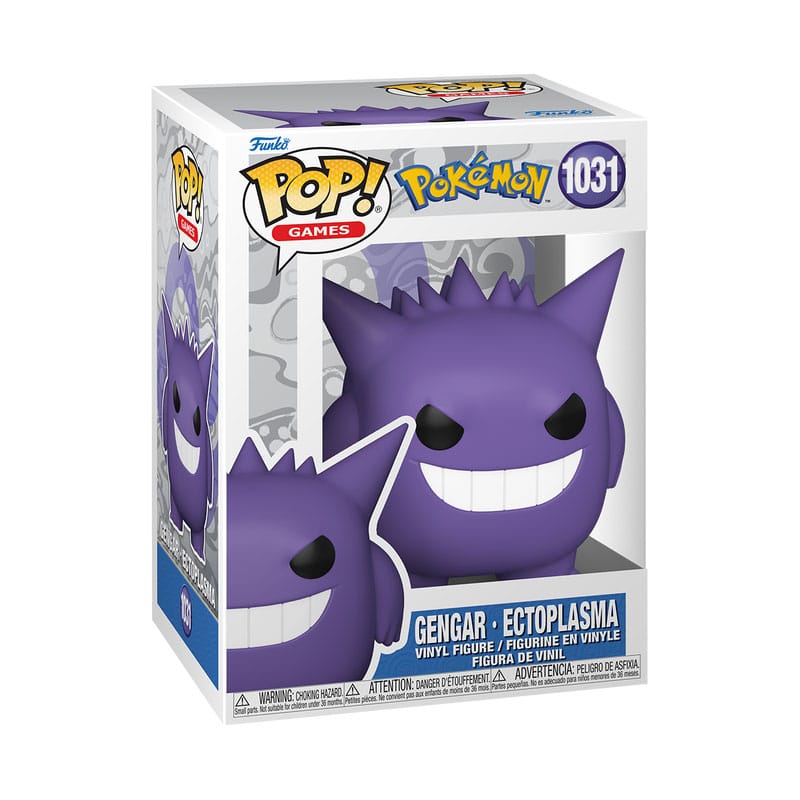 Pokemon POP! Games Vinyl Figura Gengar 9 cm - Z POP Toys