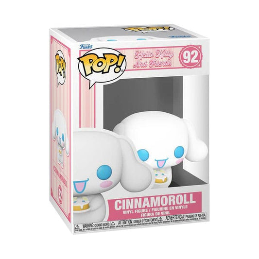 Hello Kitty Figura POP! Sanrio Vinyl Cinnamaroll with Dessert 9 cm