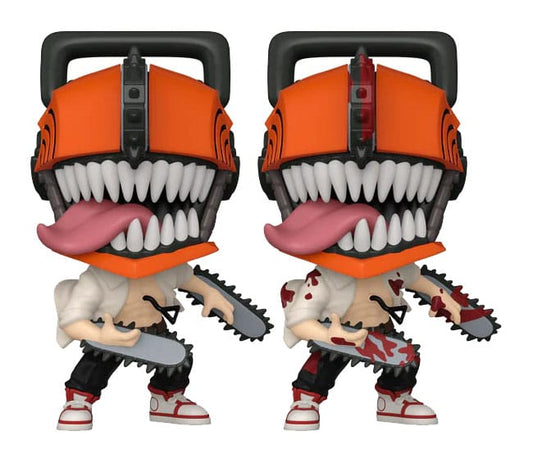 Chainsaw Man POP! Animation Vinyl Figuren Chainsaw Man w/CH(BD) 9 cm Surtido (6)
