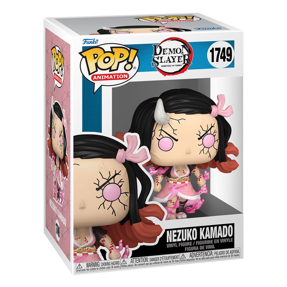 Demon Slayer: Kimetsu no Yaiba POP! Animation Vinyl Figuren Nezuko(Demon Form) 9 cm - Z POP Toys