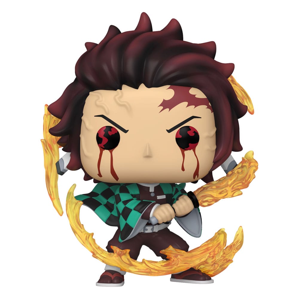 Demon Slayer: Kimetsu no Yaiba POP! Animation Vinyl Figuren Tanjiro(Sun Breathing) 9 cm - Z POP Toys