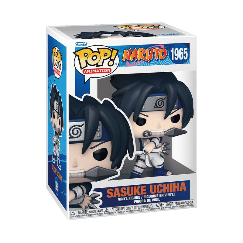Naruto Classic Pop! Animation Vinyl Figura Sasuke 9 cm - Z POP Toys