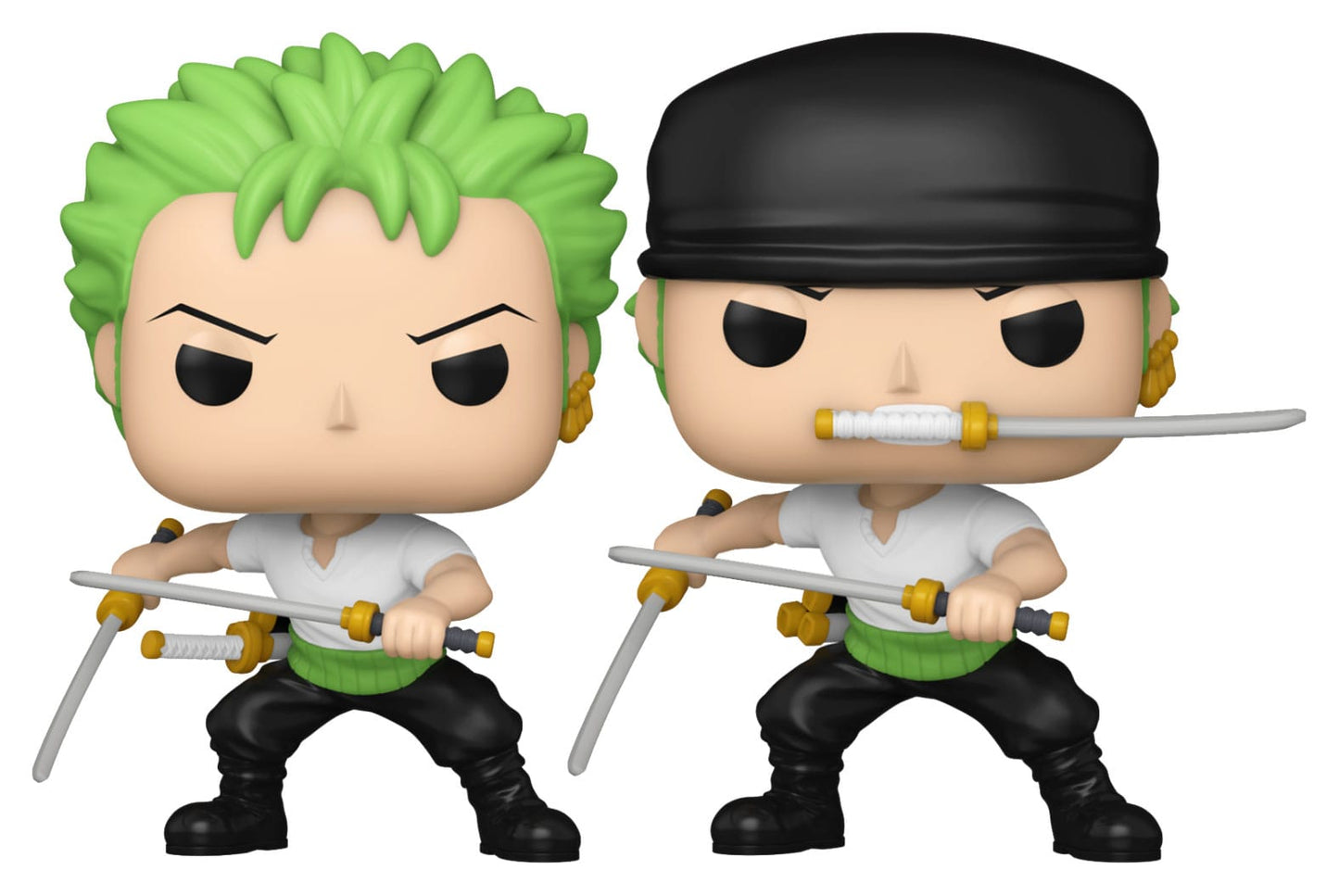 One Piece POP! Animation Vinyl Figuren Zoro (Refresh) w/Ch 9 cm Surtido (6)