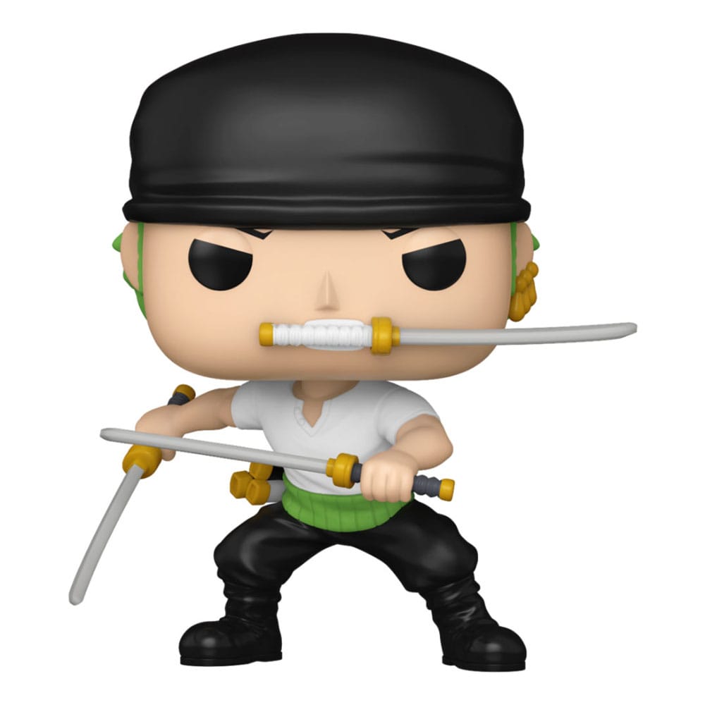 One Piece POP! Animation Vinyl Figuren Zoro (Refresh) w/Ch 9 cm Surtido (6)