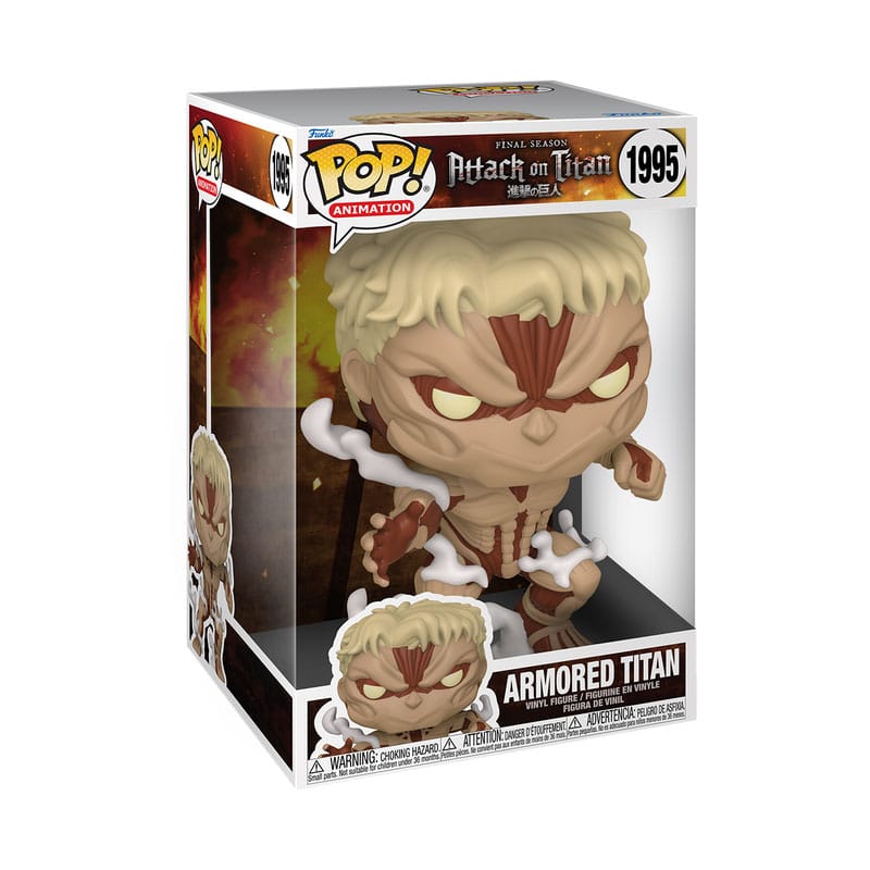 Attack on Titan Figura Super Sized Jumbo POP! Vinyl Armored Titan 25 cm - Z POP Toys