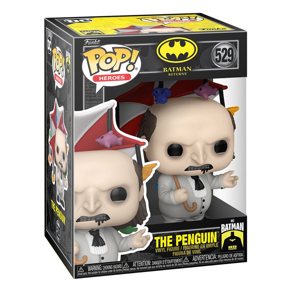 Batman 85th Anniversary Figura POP! Movies Vinyl The Penguin 9 cm
