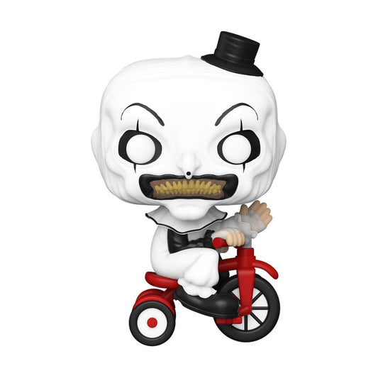 Terrifier POP! Movies Vinyl Figura Art the Clown with Bike 9 cm