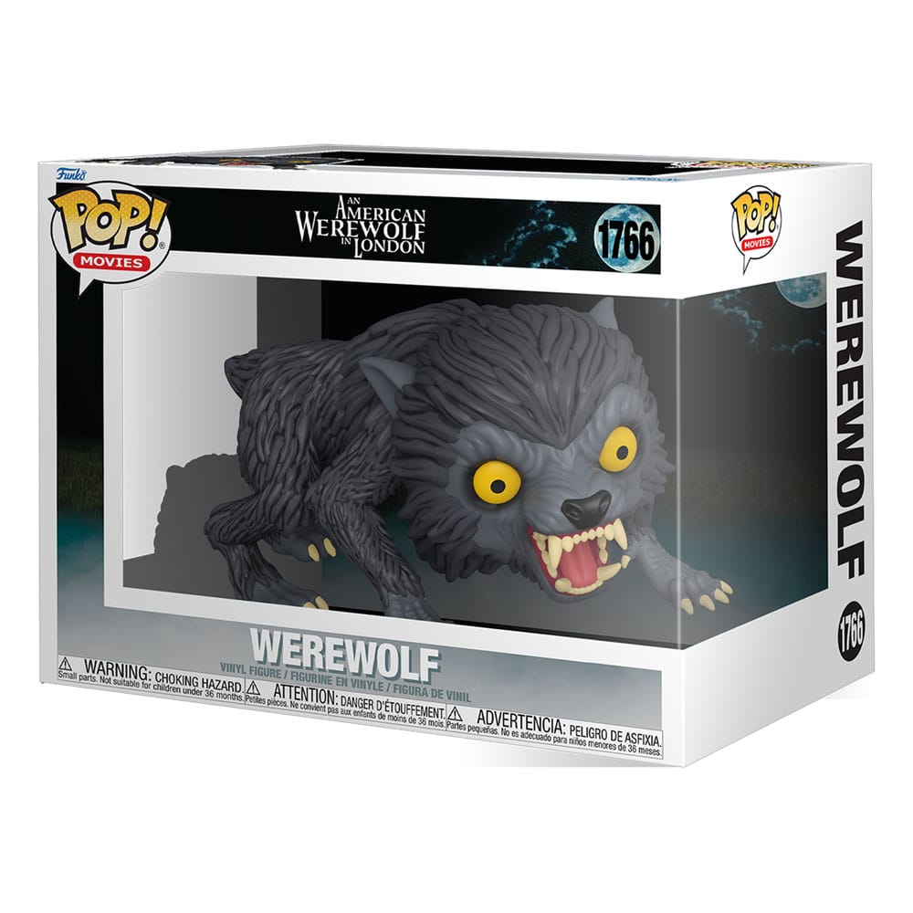 Un Hombre Lobo Americano en Londres Super Sized POP! Movies Vinyl Figura Werewolf 15 cm - Z POP Toys