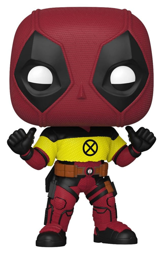 Deadpool 2 Figura POP! Vinyl Deadpool with X-Men Shirt 9 cm