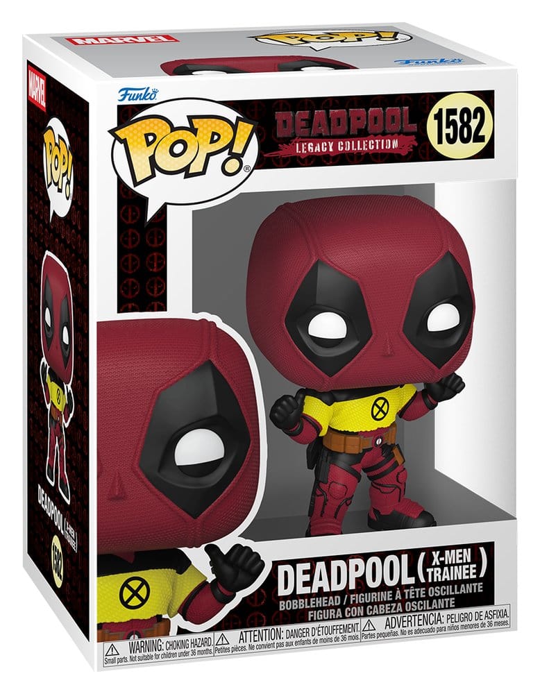 Deadpool 2 Figura POP! Vinyl Deadpool with X-Men Shirt 9 cm