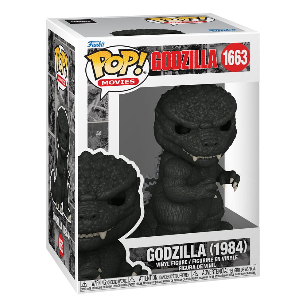 Godzilla 70th Anniversary POP! Movies Vinyl Figuren Godzilla 1984 w/CH 9 cm Surtido (6)