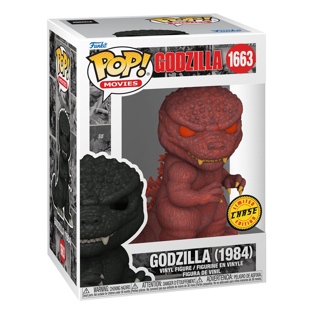 Godzilla 70th Anniversary POP! Movies Vinyl Figuren Godzilla 1984 w/CH 9 cm Surtido (6)