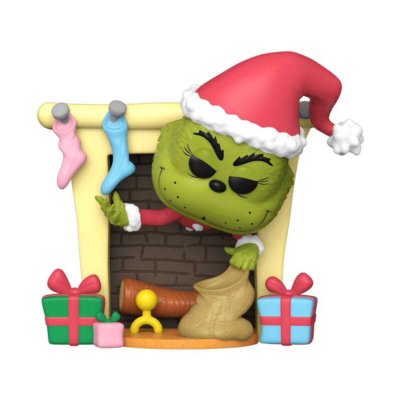 The Grinch POP! Deluxe Vinyl Figura Grinch w/Bag 9 cm - Z POP Toys