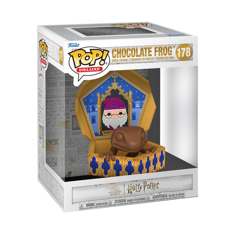 Harry Potter POP! Deluxe Vinyl Figura Deluxe Chocolate Frog 12 cm - Z POP Toys