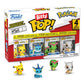 Pokémon Pack de 4 Figuras Bitty POP! Vinyl Series 1 2 cm