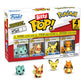 Pokémon Pack de 4 Figuras Bitty POP! Vinyl Series 3 2 cm