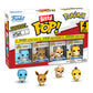 Pokémon Pack de 4 Figuras Bitty POP! Vinyl Series 4 2 cm - Z POP Toys