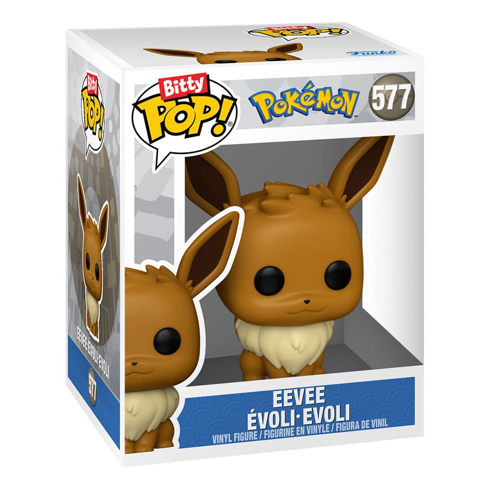 Pokémon Pack de 4 Figuras Bitty POP! Vinyl Series 4 2 cm - Z POP Toys