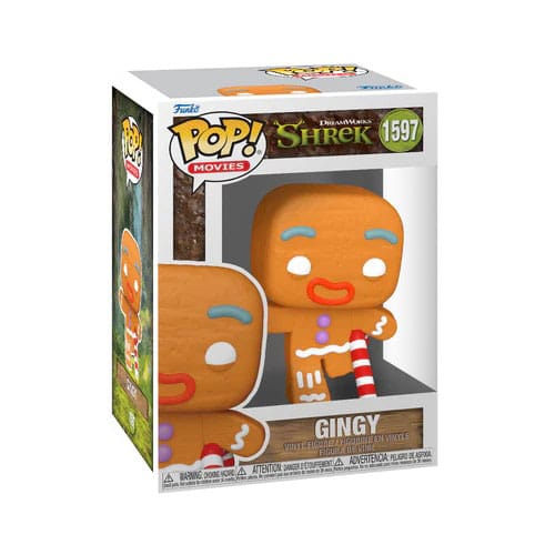 Shrek Figura POP! Movies Vinyl 30th Anniversary Gingerbread man 9 cm