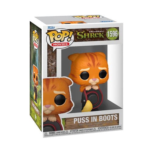 Shrek Figura POP! Movies Vinyl 30th Anniversary Puss in Boots 9 cm - Z POP Toys