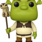 Shrek Figura POP! Movies Vinyl 30th Anniversary Shrek w/Snake 9 cm