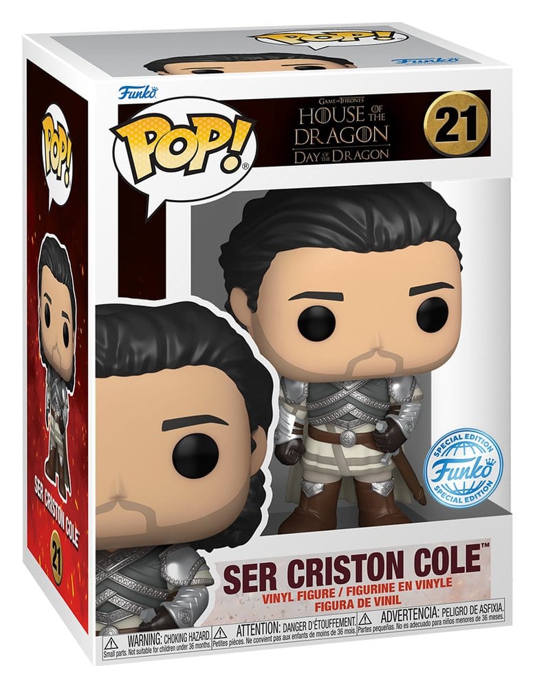 House of the Dragon POP! Vinyl Figura Ser Criston Cole Exclusive Edition 9 cm