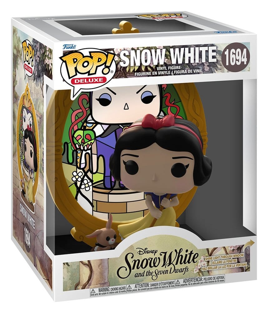 Blancanieves POP! Deluxe Vinyl Figura Snow White(Glass) 9 cm - Z POP Toys
