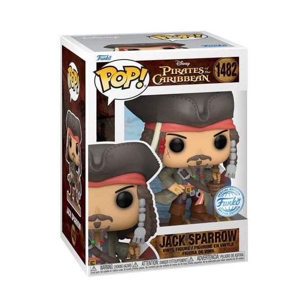 Pirates of the Caribbean Figura POP! Movies Vinyl Jack Sparrow 9 cm - Z POP Toys