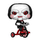 Saw Figura POP! Plus Vinyl Billy on Tricycle Exclusive Edition 9 cm - Z POP Toys