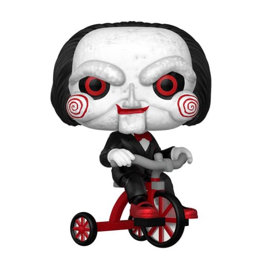 Saw Figura POP! Plus Vinyl Billy on Tricycle Exclusive Edition 9 cm - Z POP Toys