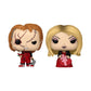 Chucky: el muñeco diabólico Pack de 2 Figuras Pocket POP! Vinyl Valentines 4 cm
