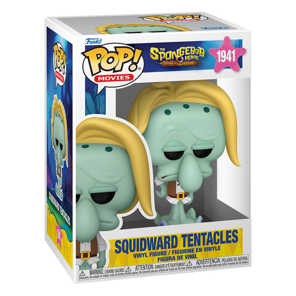 SpongeBob SquarePants Figura POP! Vinyl Squidward Tentacles (Pirate) 9 cm