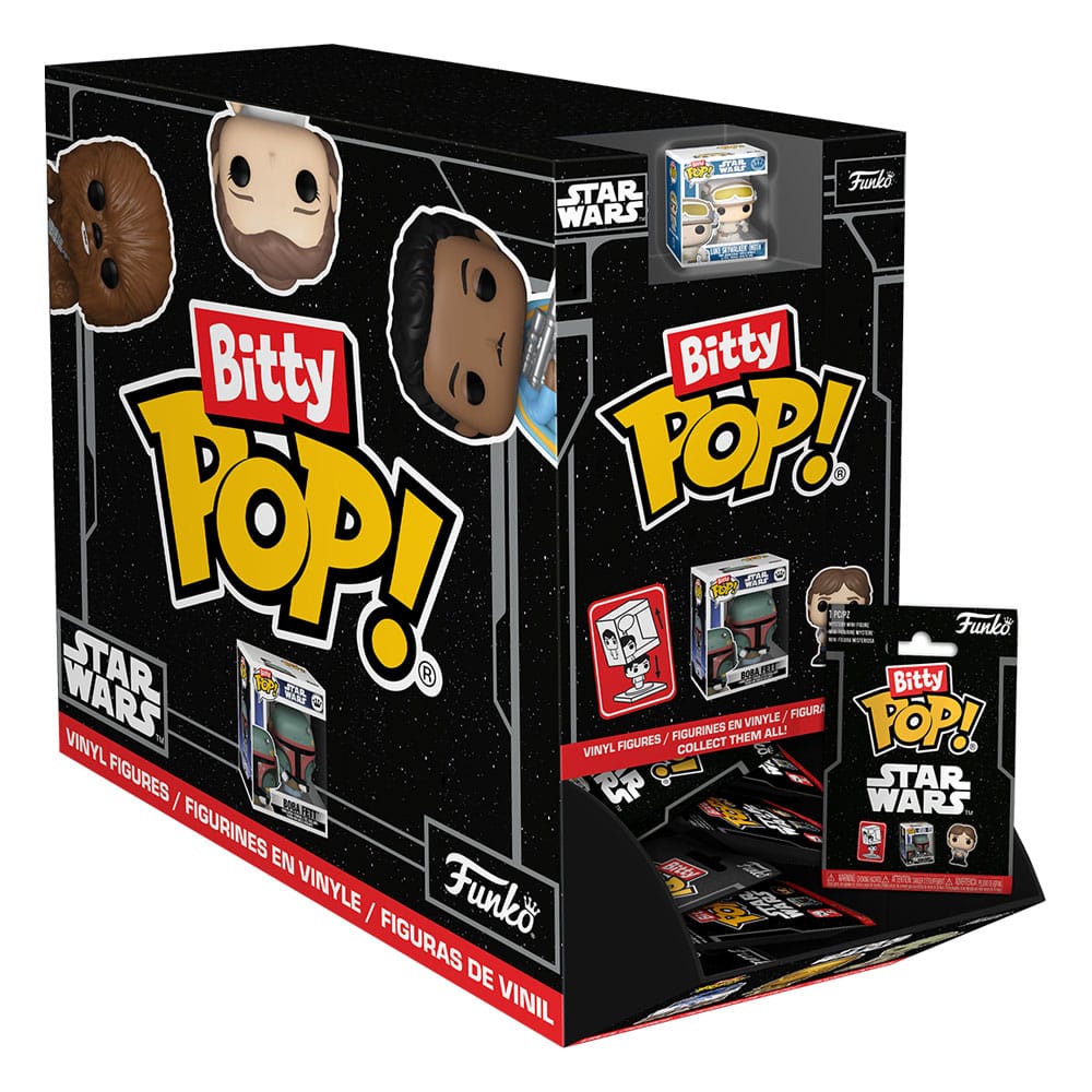 Star Wars Display de 32 Figuras Bitty POP! Vinyl PDQ S2  2,5 cm