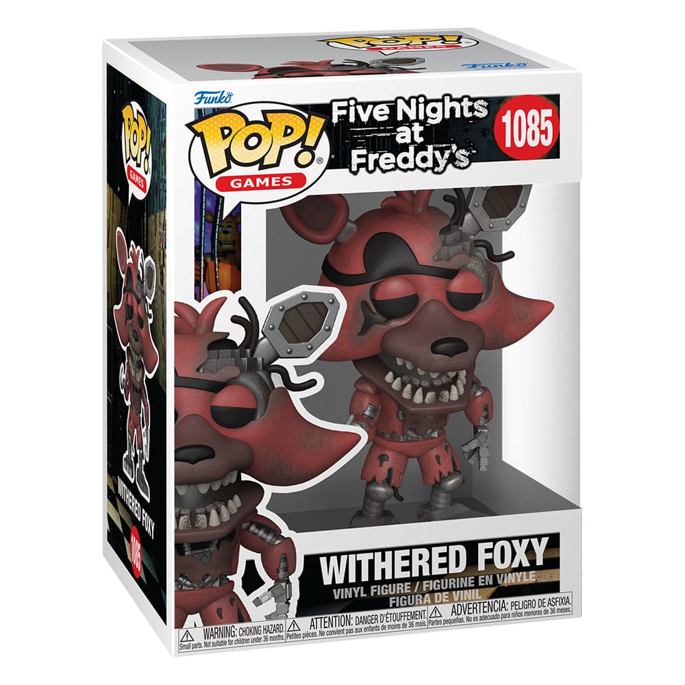 Five Nights at Freddy's POP! Vinyl Figura Withered Foxy 9 cm