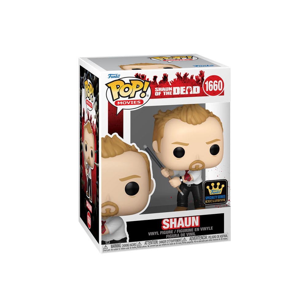 Shaun of the Dead POP! Animation Vinyl Figura Shaun w/CH(BD) 9 cm Surtido (6)