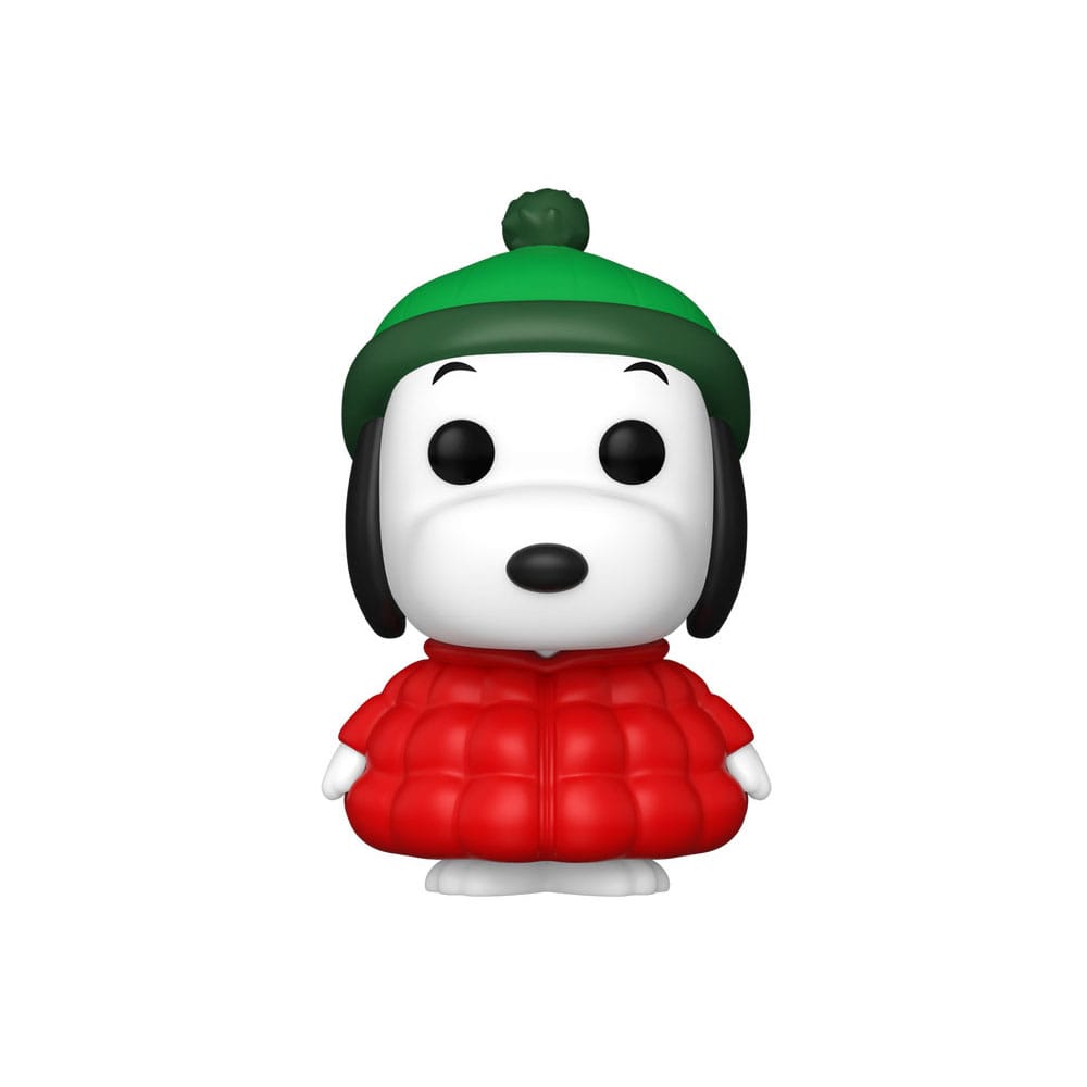 Peanuts POP! Animation Vinyl Figura Snqy in Coat w/CH 9 cm Surtido (6)