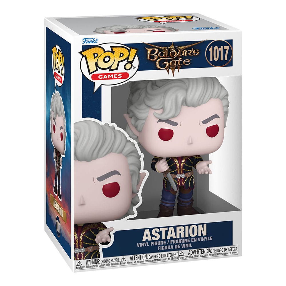 Baldur's Gate POP! TV Vinyl Figuren Astarion w/CH 9 cm Surtido (6)