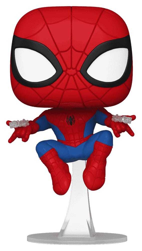 Marvel POP! Comics Vinyl Figura Web Spider-Man (Swinging) Exclusive 9 cm