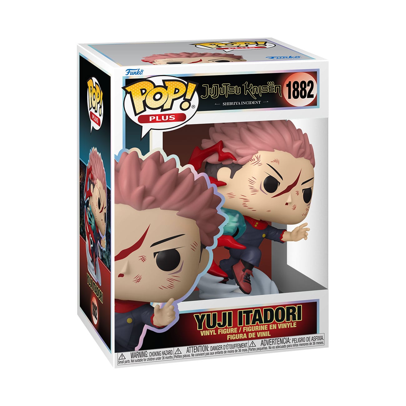Jujutsu Kaisen POP! Plus Animation Vinyl Figuren Yuji Itadori 9 cm - Z POP Toys